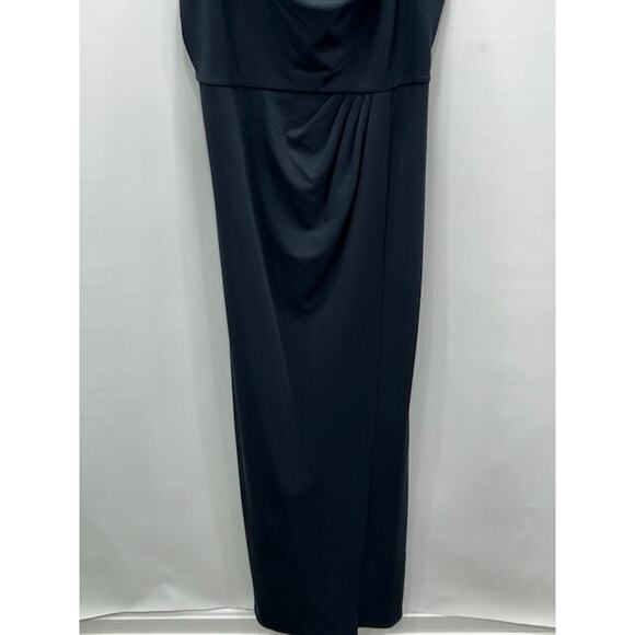 NWT Sachin & Babi Paulina 4-Way Stretch Crepe Gown Cowl Neck Navy Blue Size 6 - Picture 8 of 16